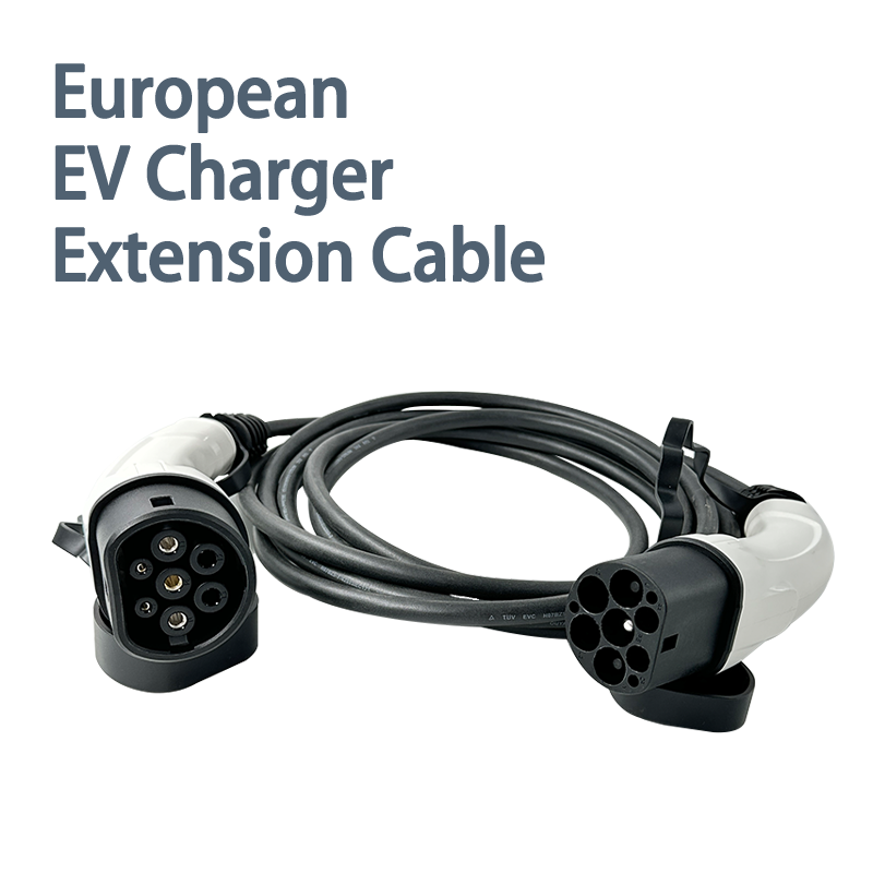 European EV Charger Extension Cable