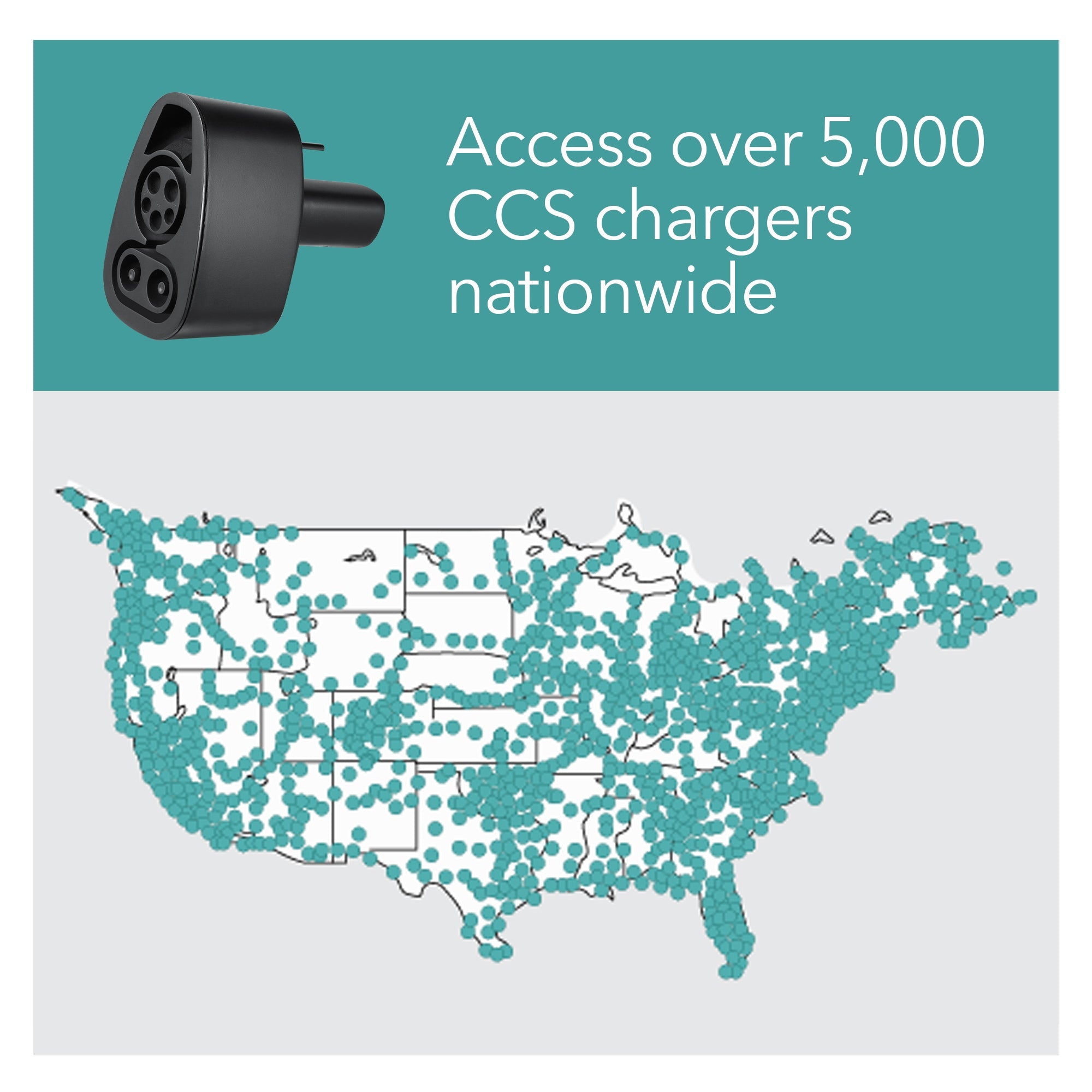 CCS1 to Tesla Charger Adapter