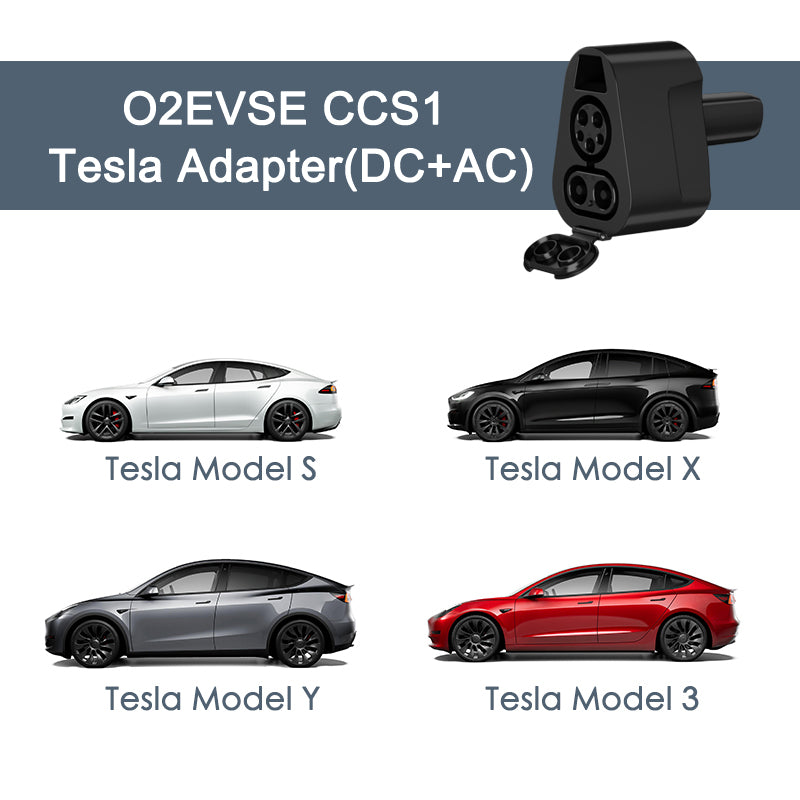 Model S 3 X Y, Portable Tesla Adapter Support Level 1&2 and Level 3 Fast Charging Station