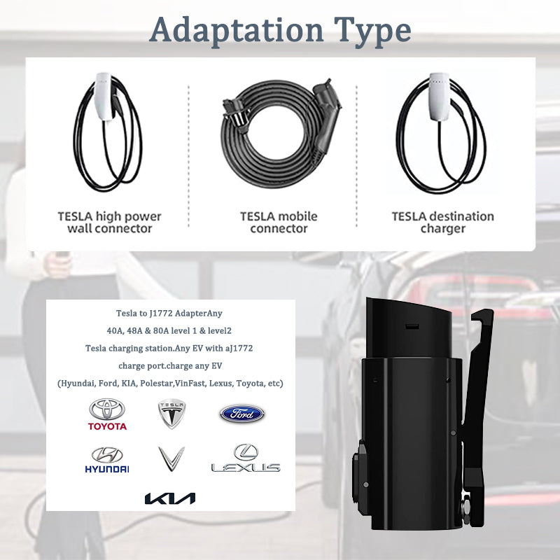 O2EVSE Tesla To J1772 Adapter