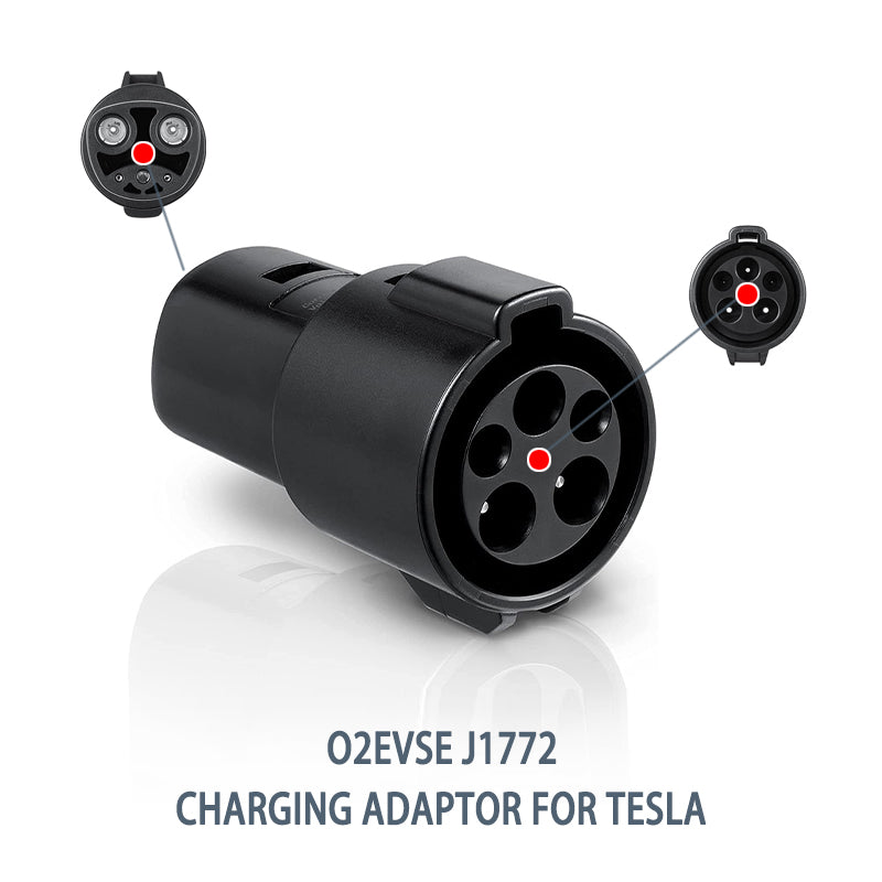 O2EVSE Tesla To J1772 + J1772 To Tesla Adapter